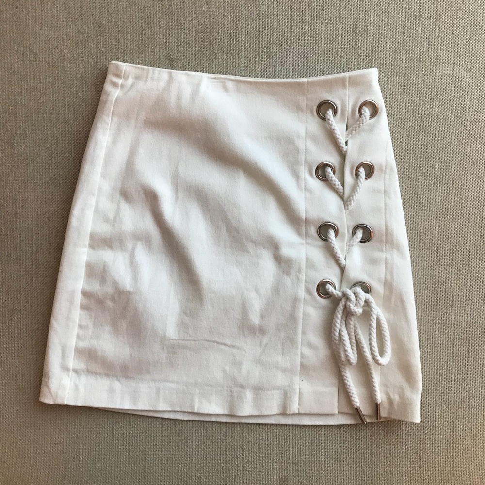 Alpha | Omega Lace-Up Skirt